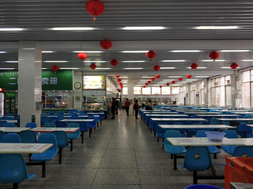 忻州师范学院食堂图片